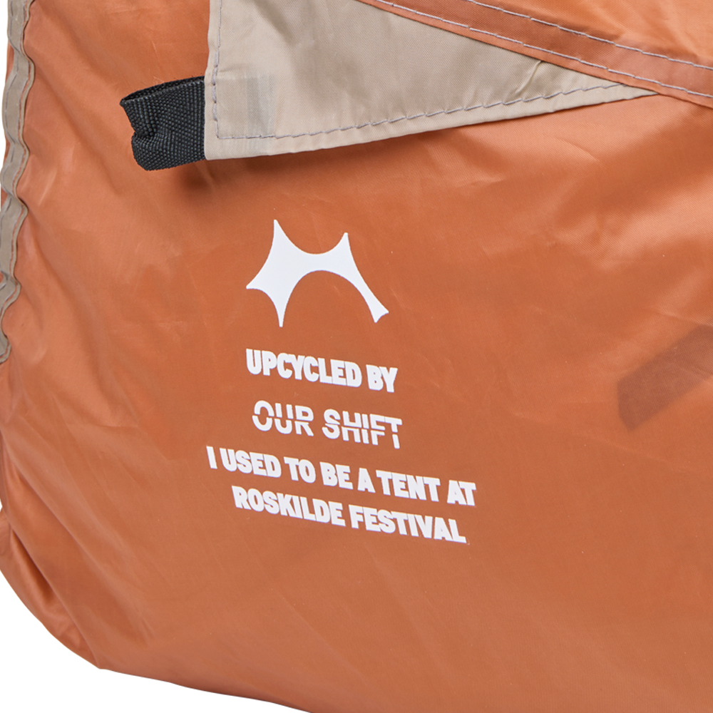 Upcycled Tent Shoulder Bag by Our Shift