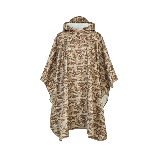 Roskilde Camo Rain Poncho