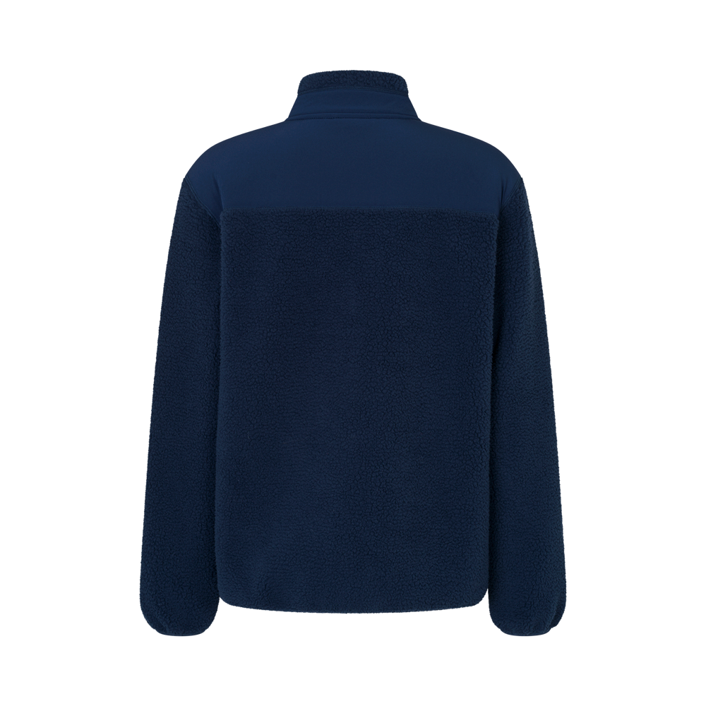 FLEECE JACKET, NAVY