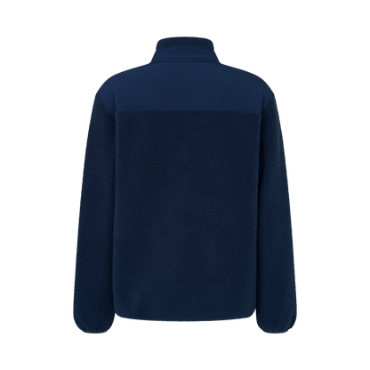 FLEECE JACKET, NAVY