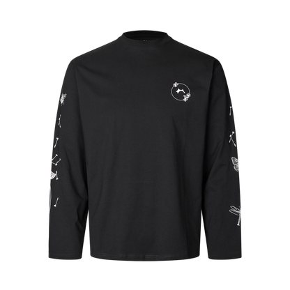 NIGHT GARDEN LS TEE
