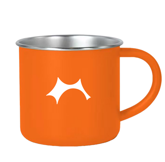 Orange Stainless Steel Cup