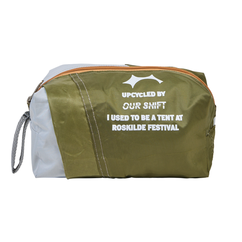 Upcycled Tent Pouch by Our Shift