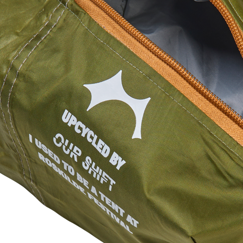 Upcycled Tent Pouch by Our Shift