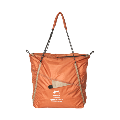 Upcycled Tent Shoulder Bag by Our Shift