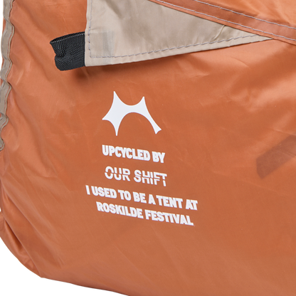 Upcycled Tent Shoulder Bag by Our Shift